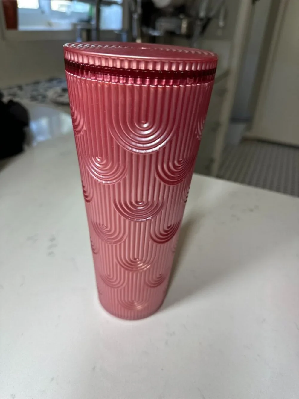 Pink Pear Starbucks Tumbler